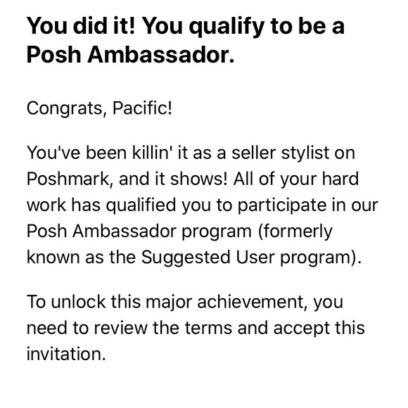 ⭐️ POSH AMBASSADOR ⭐️ - Picture 3 of 7